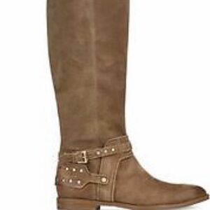 SOLD Nine West Tan Over the Knee Boots